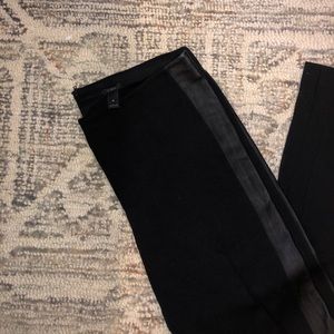 J. Crew leather pixie pant